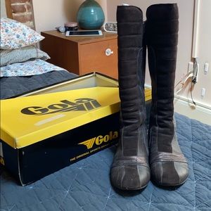 Vintage Gola Sneaker Knee High Boots